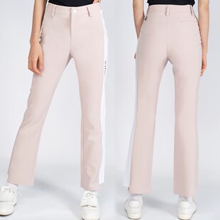 修身 女士喇叭女裤 弹力球裤 秋季 长裤 子女韩版 golf女装 女夏 高尔夫裤