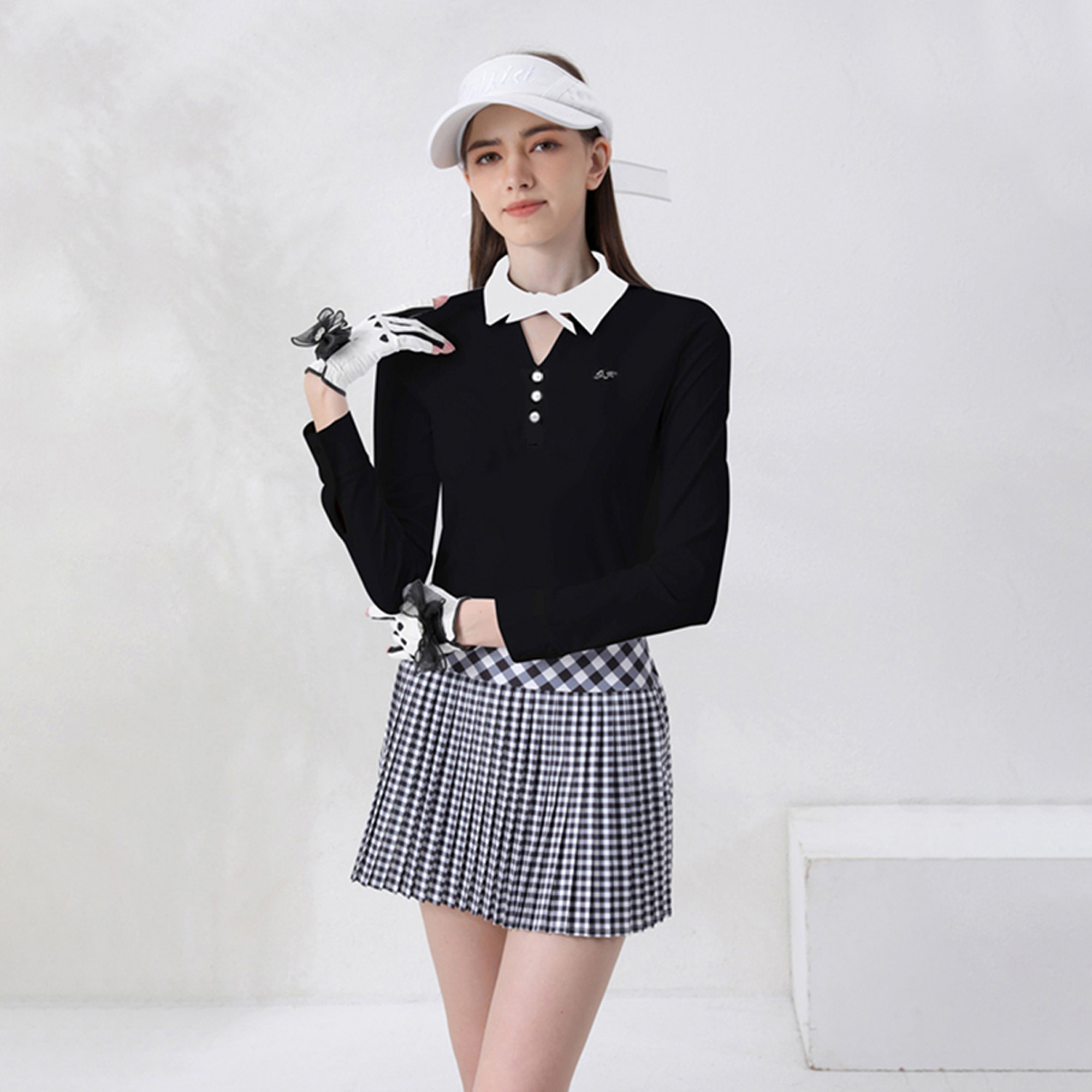 春秋季高尔夫女装长袖裙子网球套装女小香风golf服装女长裤上衣女,运动/瑜伽/健身/球迷用品,高尔夫上装,淘宝优惠券,粉丝福利购,淘宝优惠卷