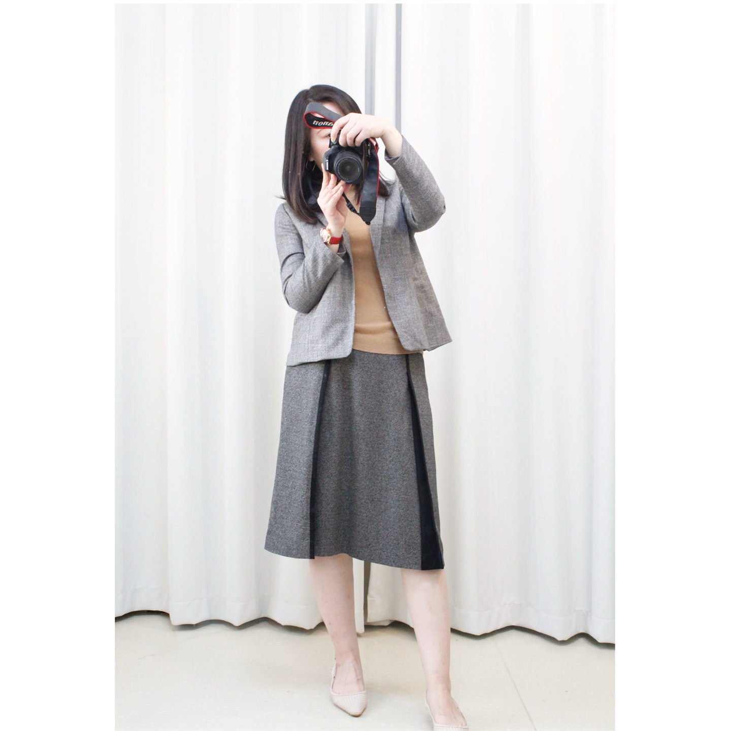 日系高端无扣西装上衣外套