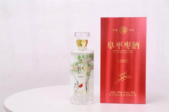 阜贵红--丰收系列 【保定】阜平枣酒 枣香型46度 一瓶
