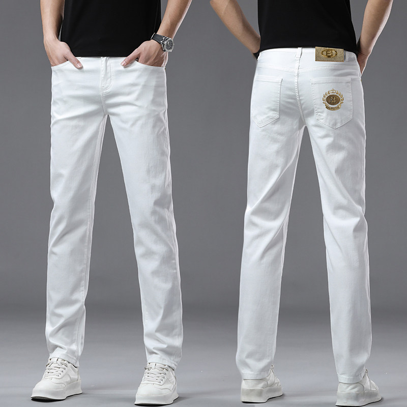 2026新款天丝男士超轻薄牛仔裤子直筒修身夏季薄款冰丝男裤夏天
