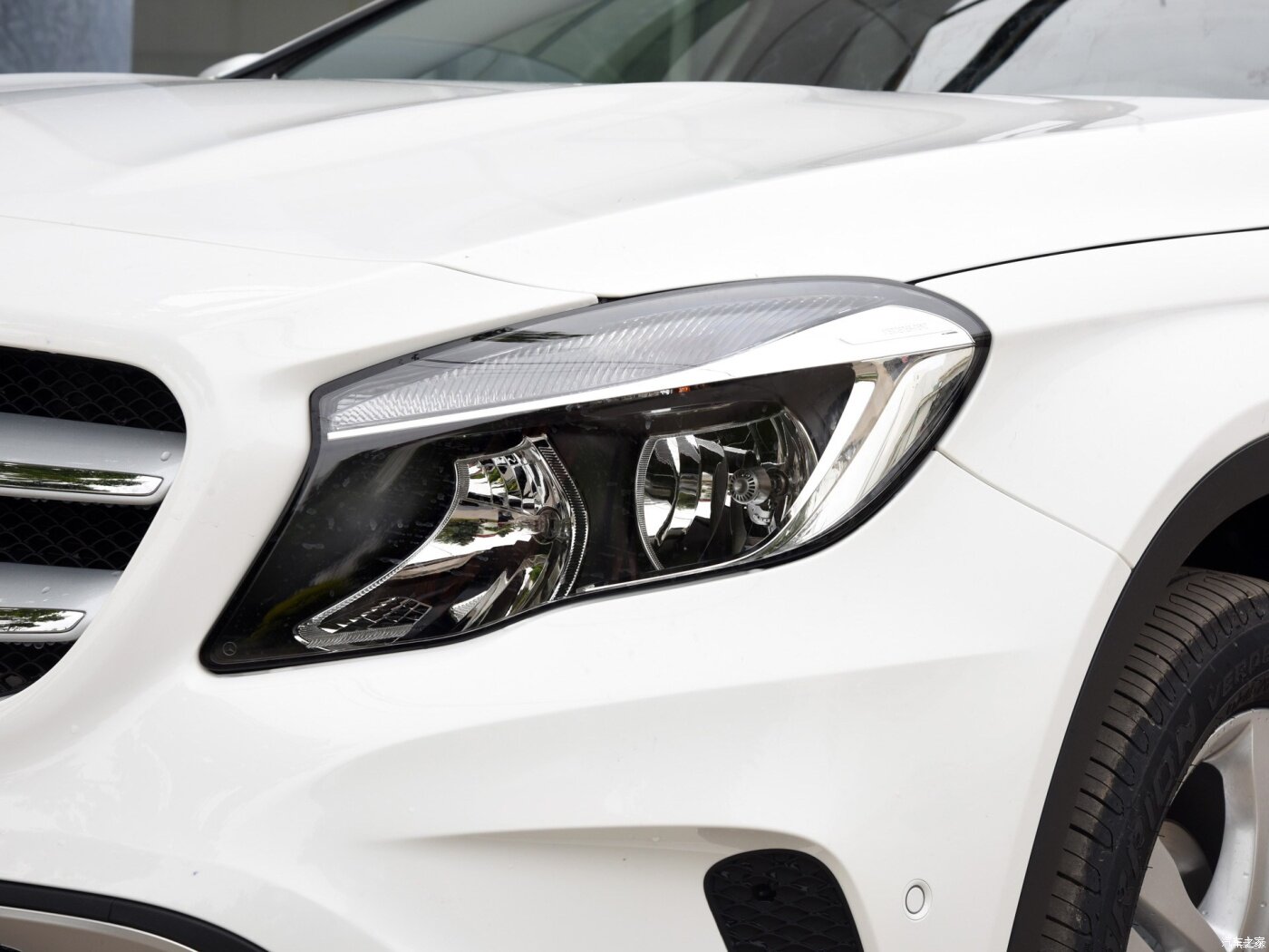 15-17 메르세데스-벤츠 GLA200 GLA220 헤드 라이트 커버에 적합 메르세데스-벤츠 GLA 헤드 라이트 하우징 램프 표면