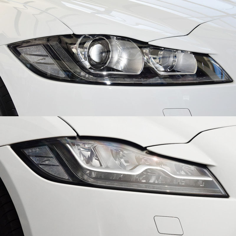 16 17 18 19 및 20 JAGUAR XF|XFL 헤드라이트 커버 XF 여행용 버전|R-SPORT 버전 헤드라이트 커버에 적합