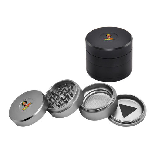 跨境热销七层铝合金可拆卸式磨烟器直径63MM研磨器 herb grinder