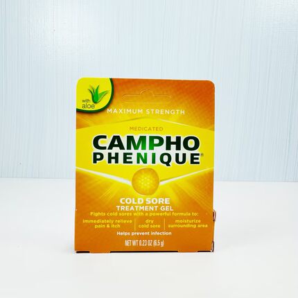 杰瑞老爸* 美国Campho-Phenique 口疮唇疮冷疮护理霜舒缓唇膏凝胶
