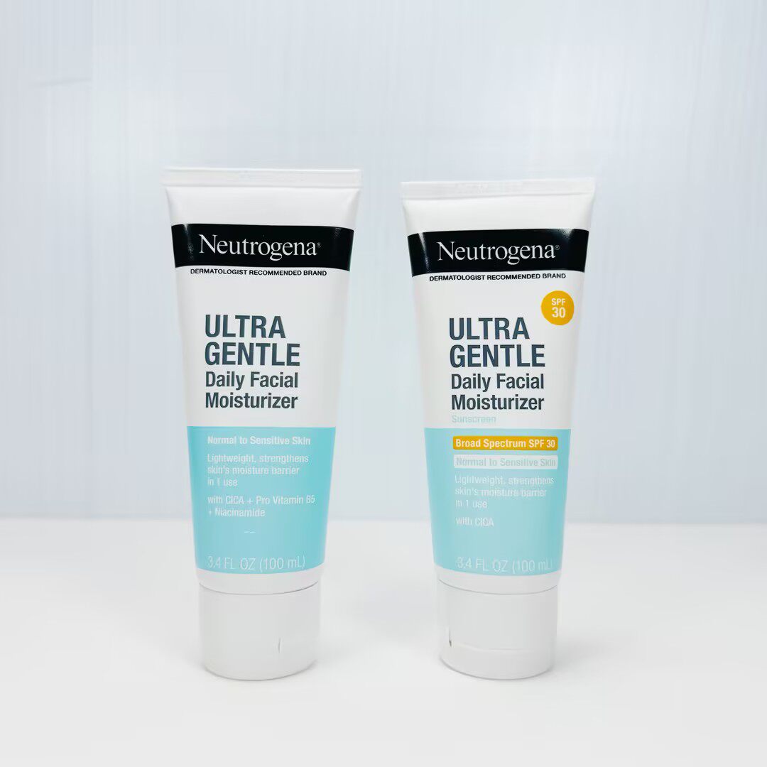 美版露得清敏感肌肤超温和面部保湿霜日霜含CICA积雪草