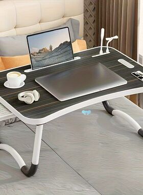 Foldable Laptop Table Portable Laptop Desk Bed With usb跨境