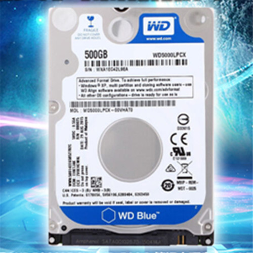 西部数据500G笔记本电脑硬盘蓝盘