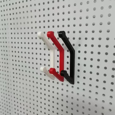 圆孔洞洞板配件 收纳衣服帽子挂钩 领带包包挂架16 25 26 30孔距