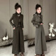 套装 修身 女2026早春新款 马甲阔腿裤 显瘦三件套潮 极简风打底衫 时尚