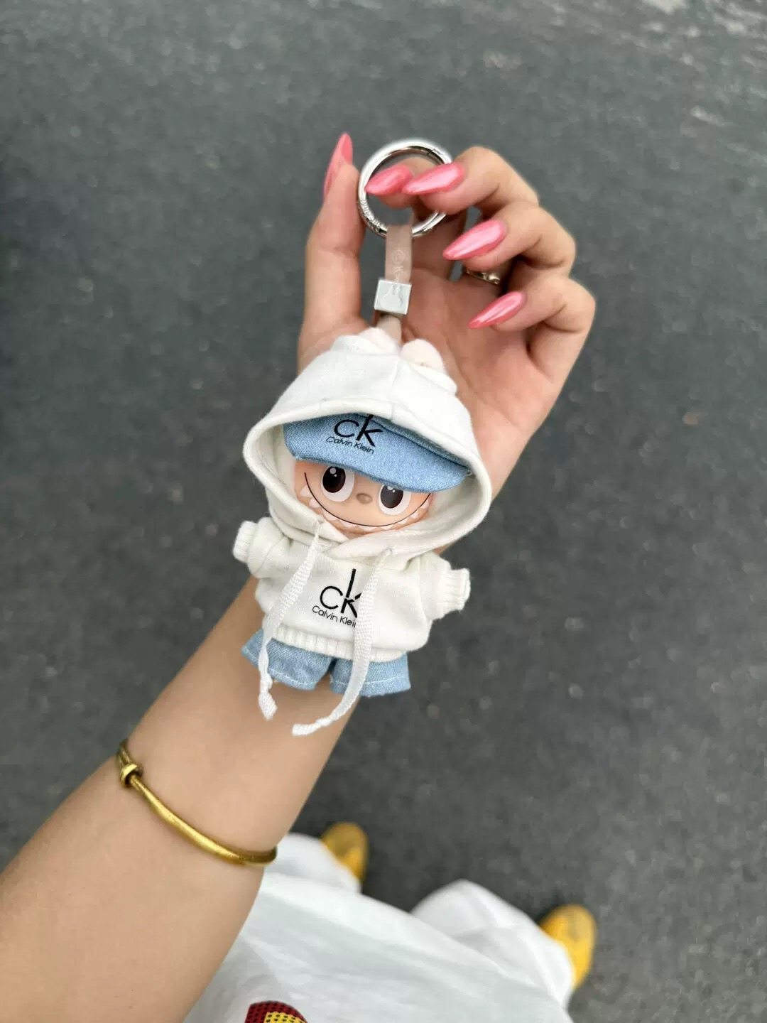 仅衣服适用4代迷你版拉布布4.0娃衣mini版CK运动套装衣服心底密码