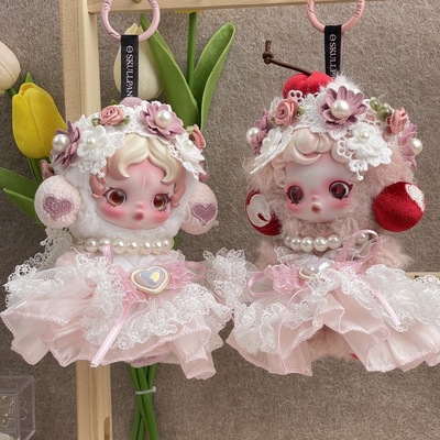 SP三代不眠剧场娃衣抱抱幽灵娃衣SP挂件三代搪胶公仔替换装套装