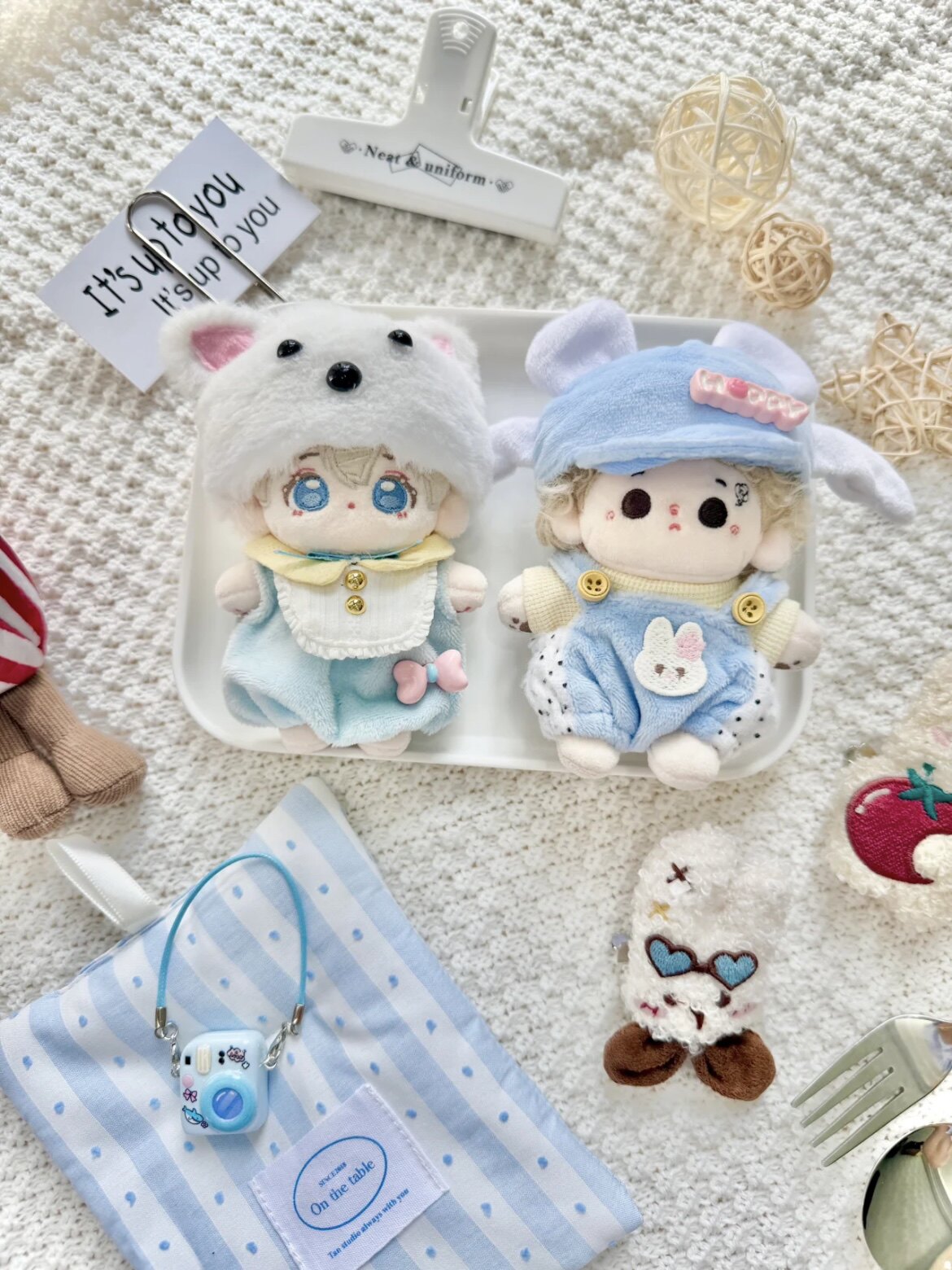 10cm棉花娃娃海星体娃衣 可爱风系列娃衣套装正常体可穿  不含娃