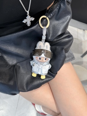 适用4代迷你版拉布布 滑雪服套装mini版心底密码（不含鞋）