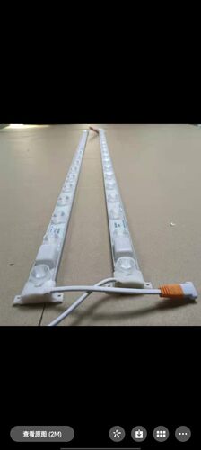 220vac侧发光灯条防水10000k冷白色温每米18灯1灯1瓦用于双面灯箱