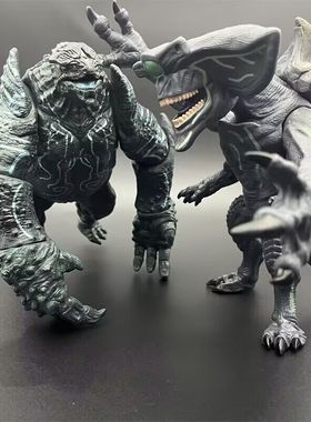 环太平洋机甲怪兽棱背龟憎恶雷怪刀头斧头兽流浪者赤红可动手办