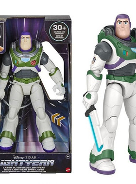 光年正传Lightyear 迪士尼玩具总动员巴斯胡迪发声可动手办玩具