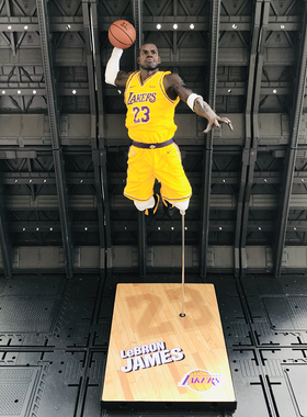 2K19詹姆斯手办模型湖人队23号人偶NBA篮球球星科比乔丹玩偶摆件