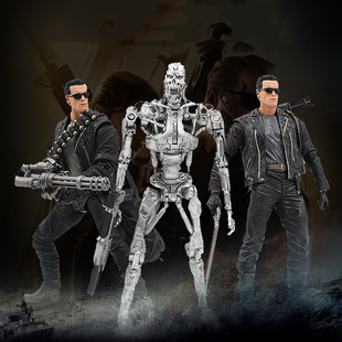 NECA终结者T800 T1000施瓦辛格阿诺机械骨架未来战士可动手办模型