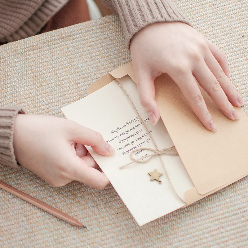 Christmas envelope Greeting cards Hemp rope Blessing Birthday Card business affairs originality Thanksgiving Christmas card Retro Simplicityin the Festive supplies/Gift , Greeting Cards/Card  category - from Buy2taobao.com to provide professional Taobao agent buy service