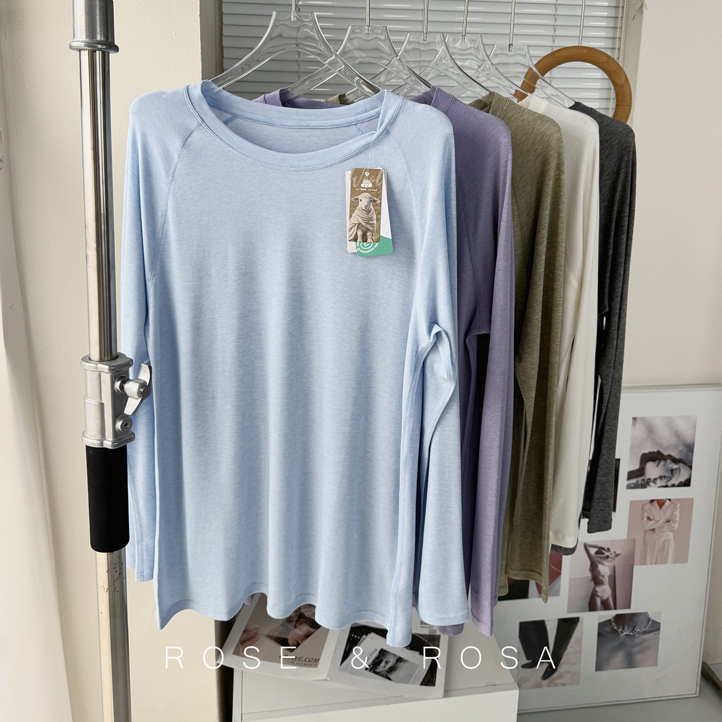 低调简约天丝羊毛~运动长袖T恤女圆领打底衫跑步训练服瑜伽服上衣,运动服/休闲服装,运动T恤,淘宝优惠券,粉丝福利购,淘宝优惠卷