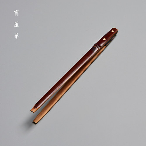 竹钉老煤真正古旧六君子零配茶夹