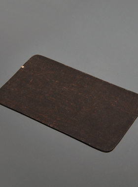 老料香云纱方茶席 手工制蚕丝麻茶席布艺茶垫 隔热布垫茶杯垫壶垫