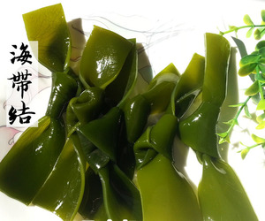 桂林霞浦特级盐渍半干海带结11斤/箱无沙无泥泡发率高海带结