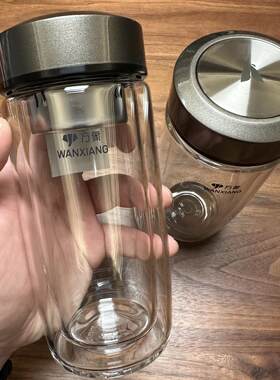 万象玻璃杯通透杯体舒适旋感