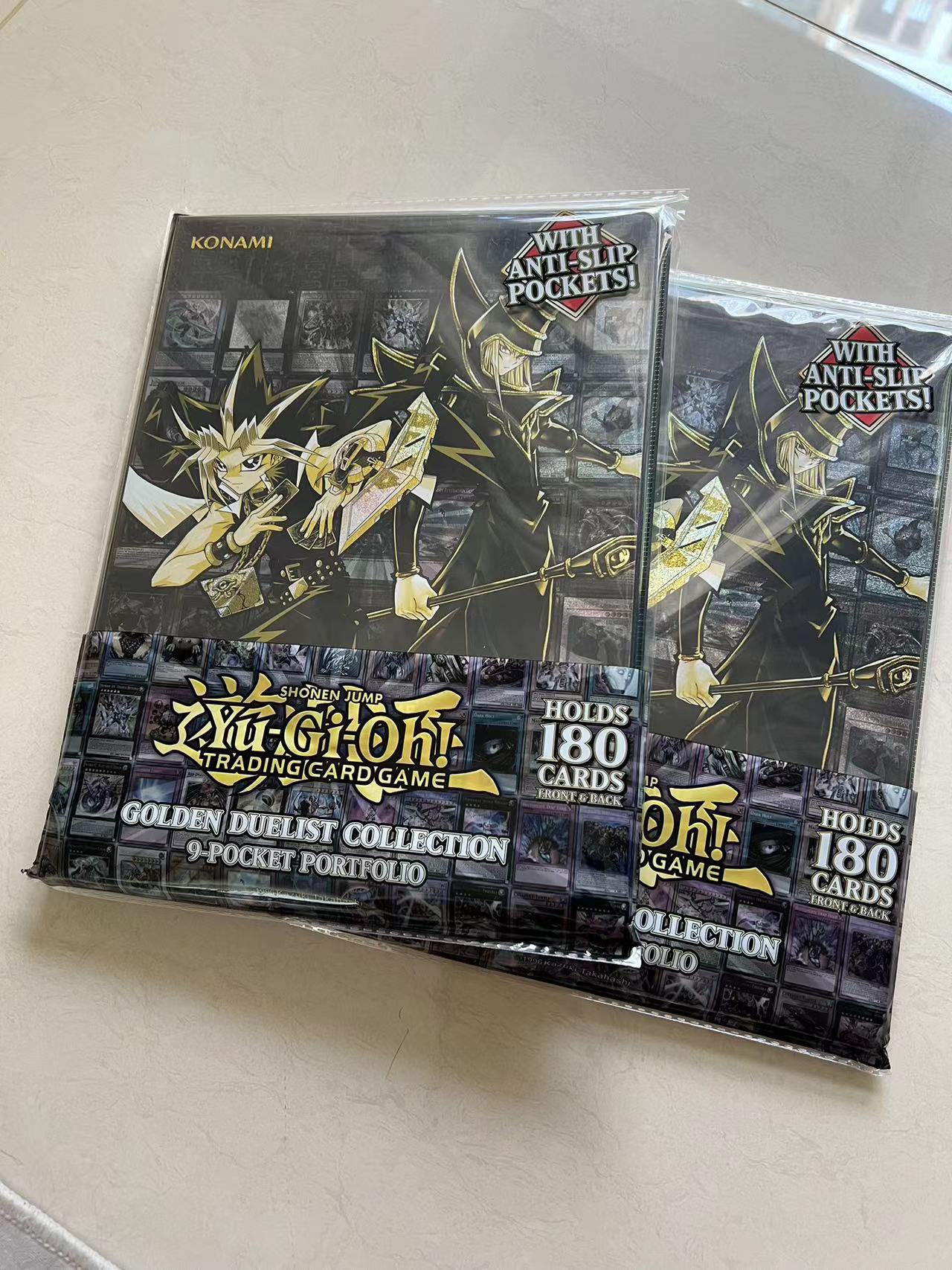 游戏王20周年 美英暗游戏黑金黑魔法9宫格卡册180卡位现货