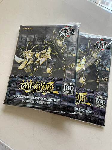 游戏王20周年 美英暗游戏黑金黑魔法9宫格卡册180卡位现货