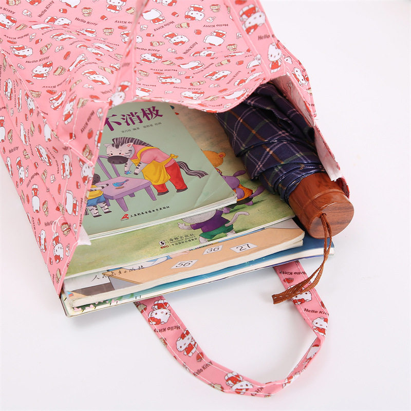 可爱日系重影系列防水卡通手提饭盒袋便当包外出手拎补习包水壶袋,收纳整理,吸尘器收纳架/盒/袋,淘宝优惠券,粉丝福利购,淘宝优惠卷