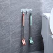 厂家tpr软胶马桶刷家用无死角洗厕所刷子卫生间清洁