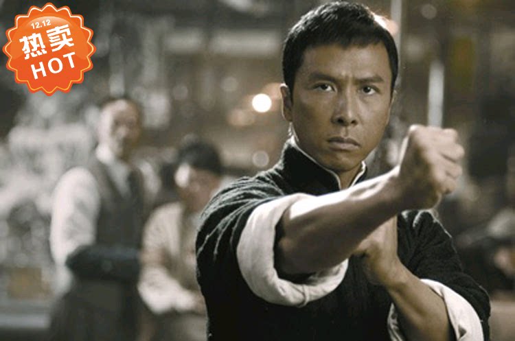 现代装饰画 武打明星海报 经典贴画挂图 甄子丹李连杰动作高清晰