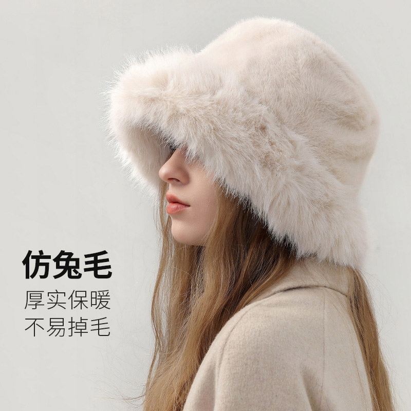 东北哈尔滨雪乡防寒帽子女