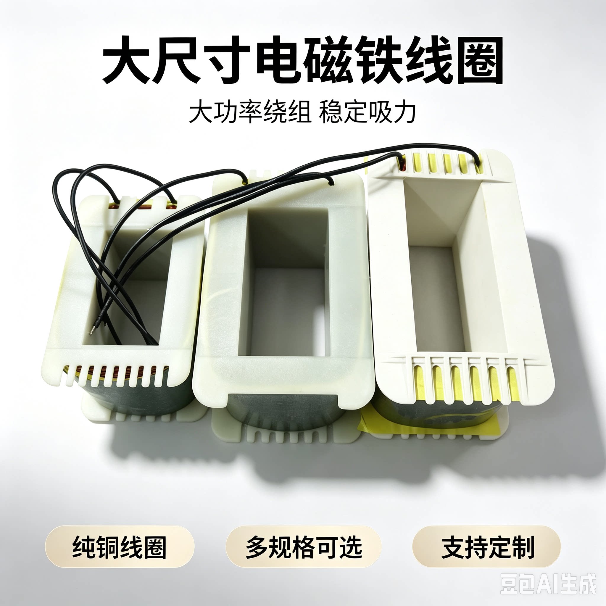 振动盘电磁铁线圈纯铜纯铜线圈图片