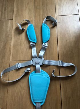 通用儿童餐椅安全带绑带固定扣婴儿推车藤椅五点式适合康贝combi