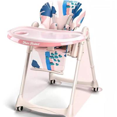 小毛兔儿童餐椅坐垫五点安全带