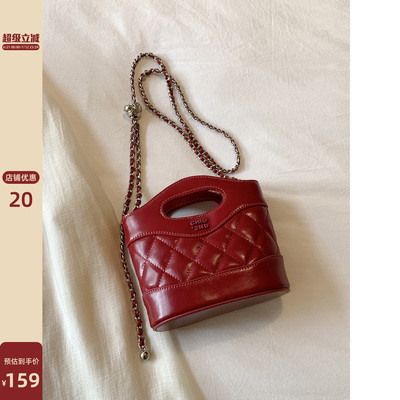 Chio2nd华尔街角手提小托特包