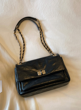 南风Chio2nd 新日巴黎链条包包女士日常通勤百搭菱格包单肩斜挎包