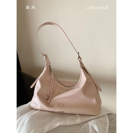 南风Chio2nd 粉黛流年托特包包女款2026新款通勤单肩腋下包斜挎包