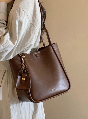 南风Chio2nd 胶片时光托特包包女斜挎包简约百搭大气菜篮子单肩包