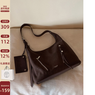 南风Chio2nd 松屿慕斯托特包包女秋冬复古简约通勤大包单肩斜挎包