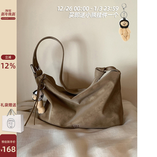 南风Chio2nd 愉悦时光托特包秋冬慵懒松弛感包包女士单肩斜挎大包