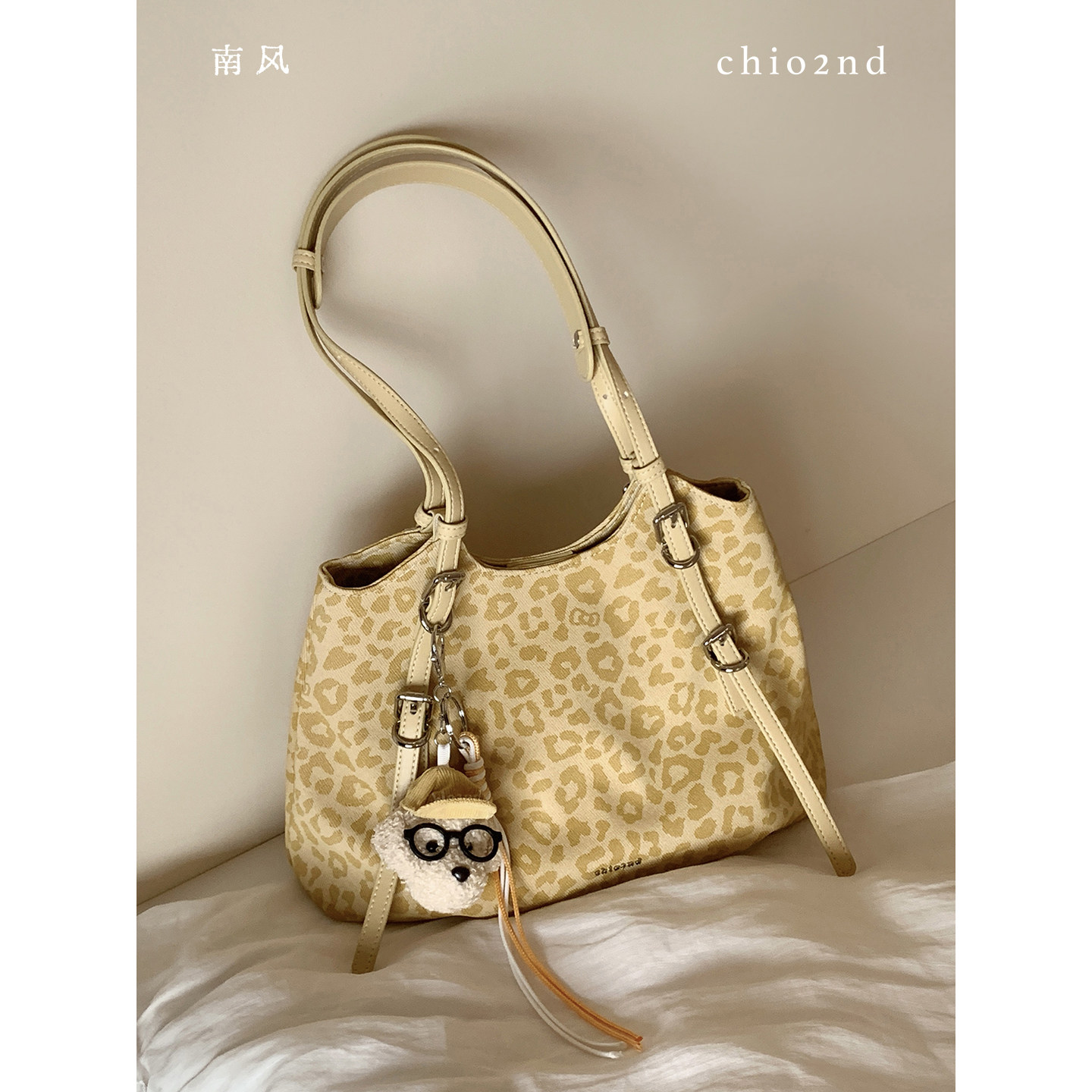 南风Chio2nd马赛豹纹托特包