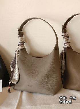 南风Chio2nd 牛皮万象霜华托特包包女士老钱风气质手提单肩斜挎包