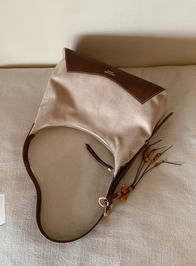 南风Chio2nd 塞纳街心托特包包女春夏慵懒通勤麂皮大包单肩斜挎包