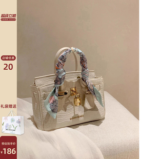 南风xMECCO KERNA 米兰新贵铂金包2023新款包包女手提单肩斜挎包