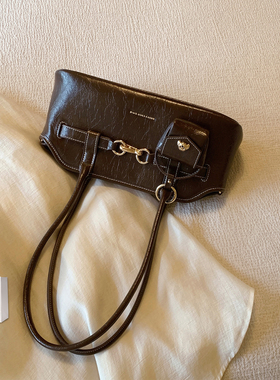 南风Chio2nd 巴洛克秋腋下包包女款上班通勤法棍包高级质感单肩包