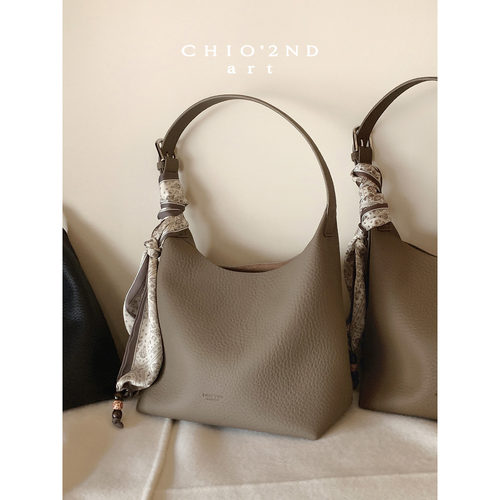 南风Chio2nd老钱风真皮托特包